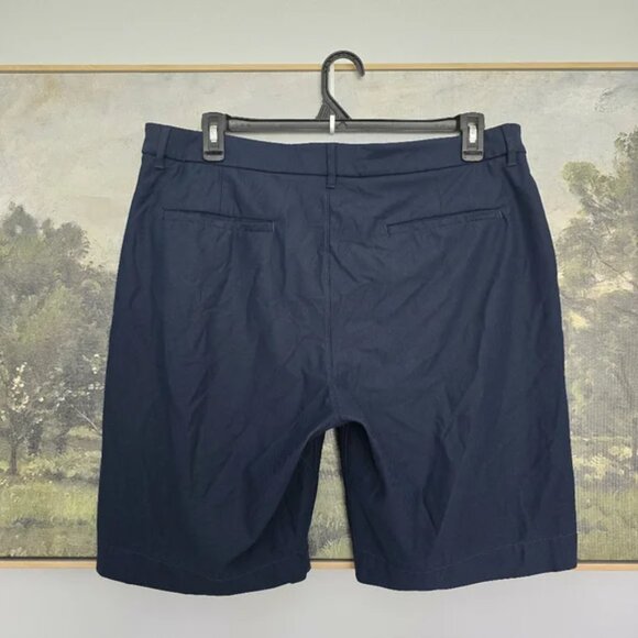 Johnnie-O Prep-formance Navy Shorts 38 - Picture 3 of 4